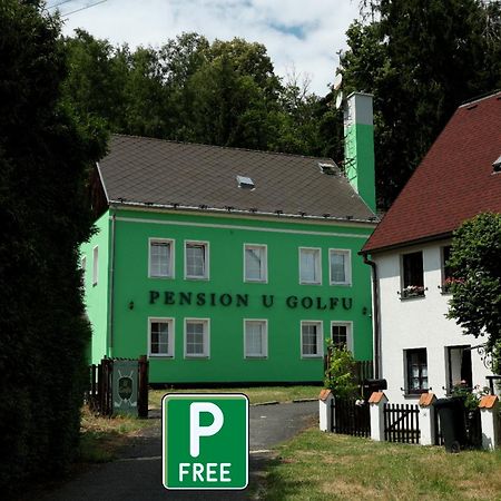 Pension U Golfu Cihelny Karlsbad Eksteriør billede